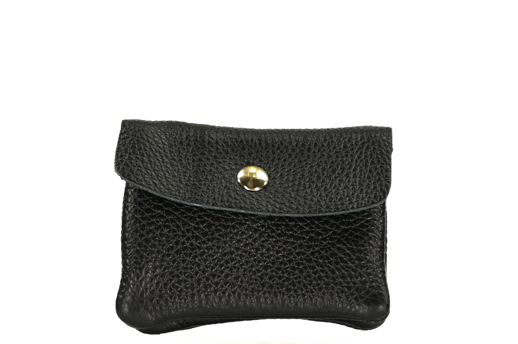 Wallet Rose Black Leather