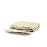 Wallet Rose Creme Leather
