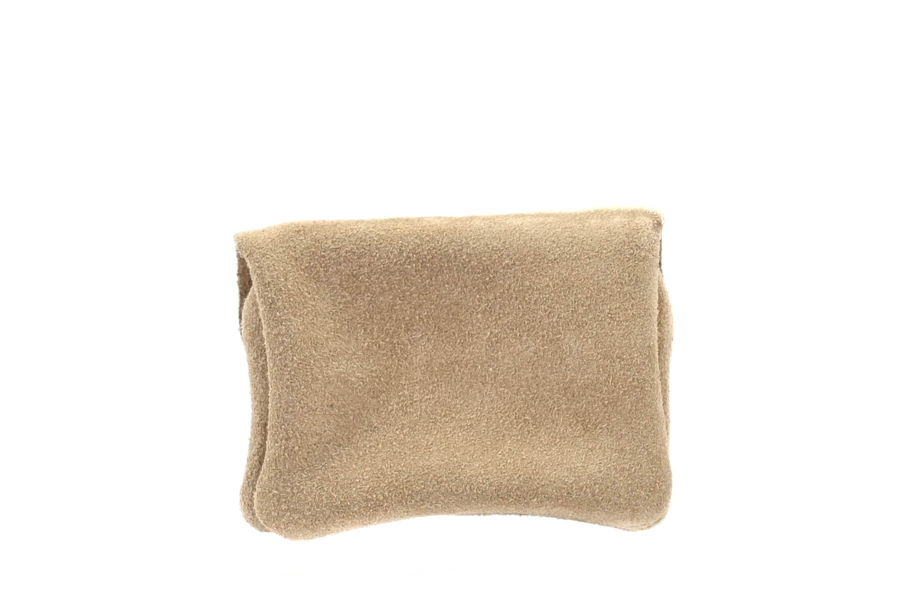 Wallet Rose Beige Suede