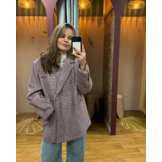 Blazer Celine  Checked Pink