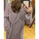 Blazer Celine  Checked Pink