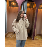 Blazer Celine Checked Beige