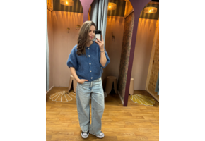 Mohair vestje Diamond jeans