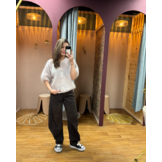 Barrel Jeans Washed Brown