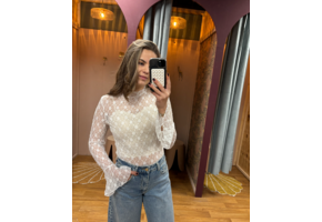 Kaya Kanten Top Off-white