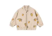 JUNO PRINTED BOMBER JACKET MON GRAND CITRON