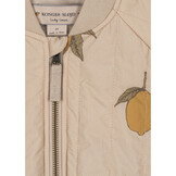 JUNO PRINTED BOMBER JACKET MON GRAND CITRON