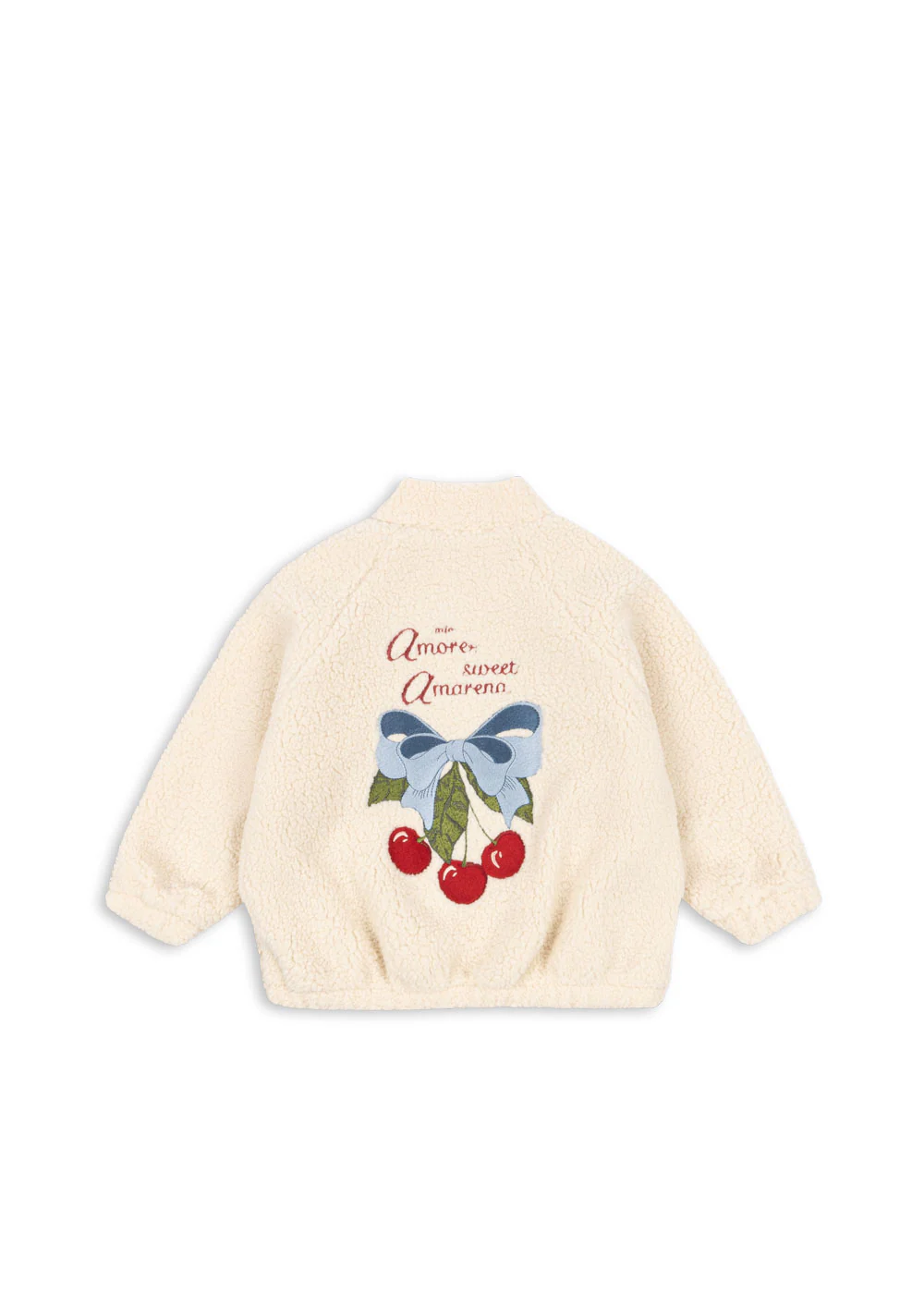 JAZZ TEDDY JACKET GRS WHITE SMOKE