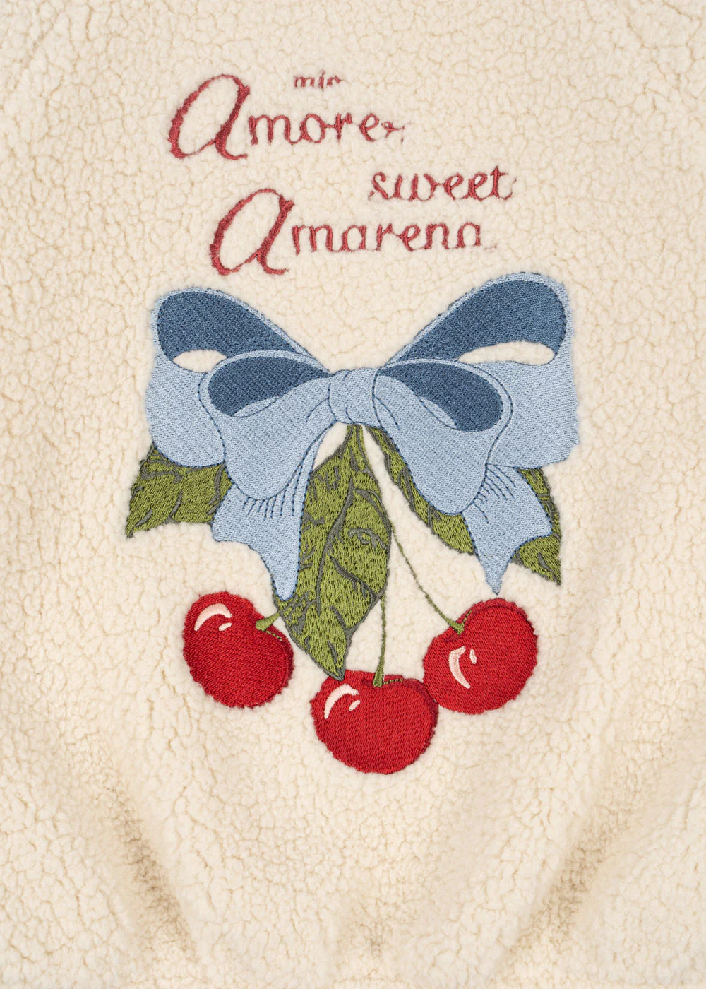 JAZZ TEDDY JACKET GRS WHITE SMOKE