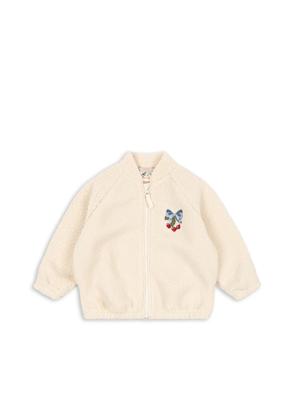 JAZZ TEDDY JACKET GRS WHITE SMOKE