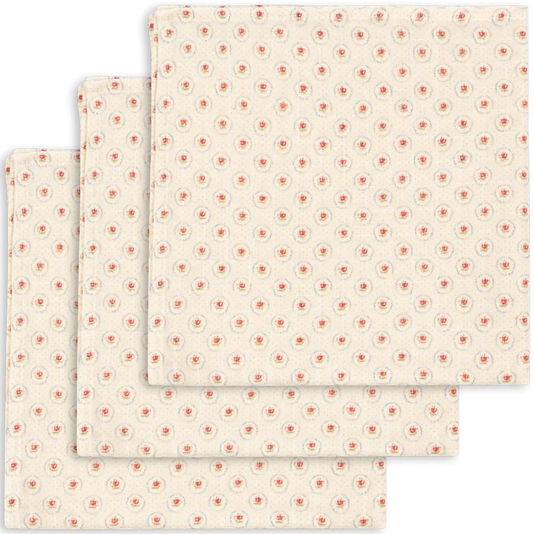 3 PACK MUSLIN CLOTH GOTS MIRAGE
