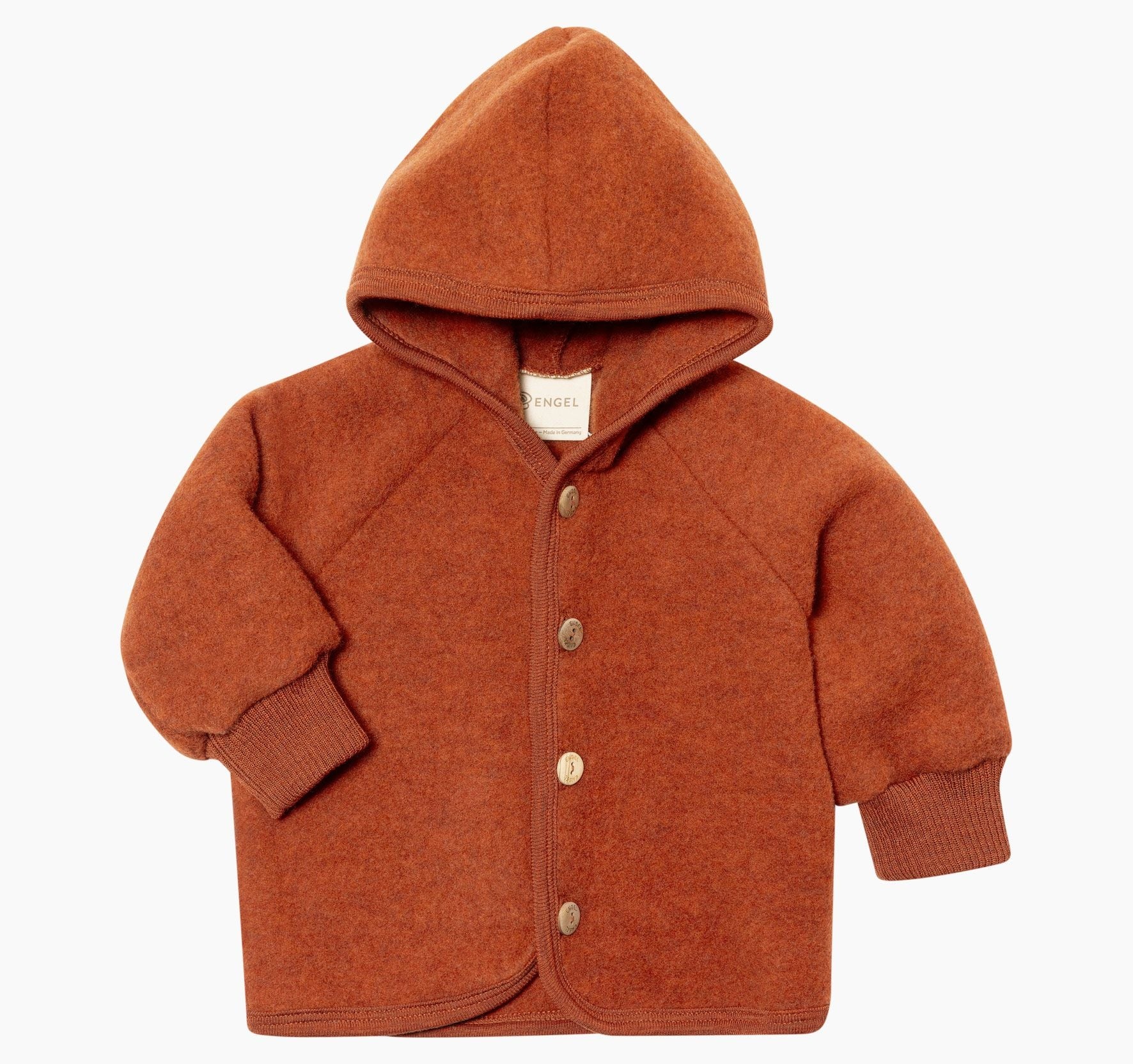 Hooded jacket magma mélange