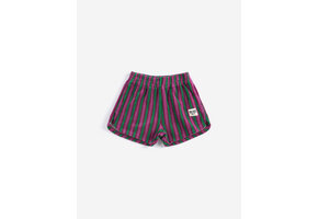 Striped Terry Cloth Shorts