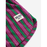 Striped Terry Cloth Shorts