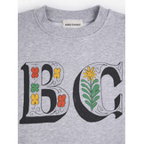 Spring Letters Cropped Sweatshirt