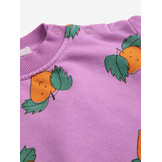 Tangerine all over sweatshirt