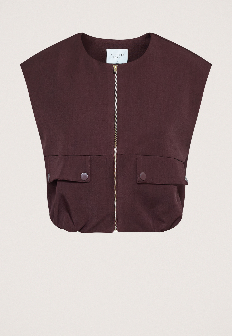 Sisters Point Garwin-VE3 Gilet  Deep Bordeaux