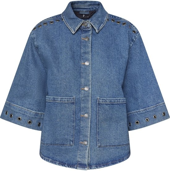 Sisters Point Olea-ja11  Dames Jas Vintage blue