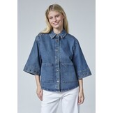 Sisters Point Olea-ja11  Dames Jas Vintage blue