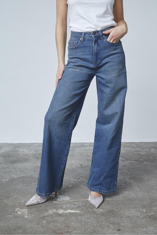 Sisters Point Jeans Owi W Je16 18666 Vintage Blue