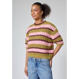 Sisters Point Krissy Pu Sweater Limb Comb