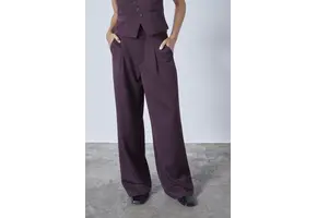 Sisters Point Great Pa Pantalon Deep Bordeaux