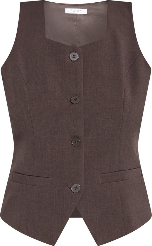 Sisters Point Gema. Ve Gilet D. chocolate