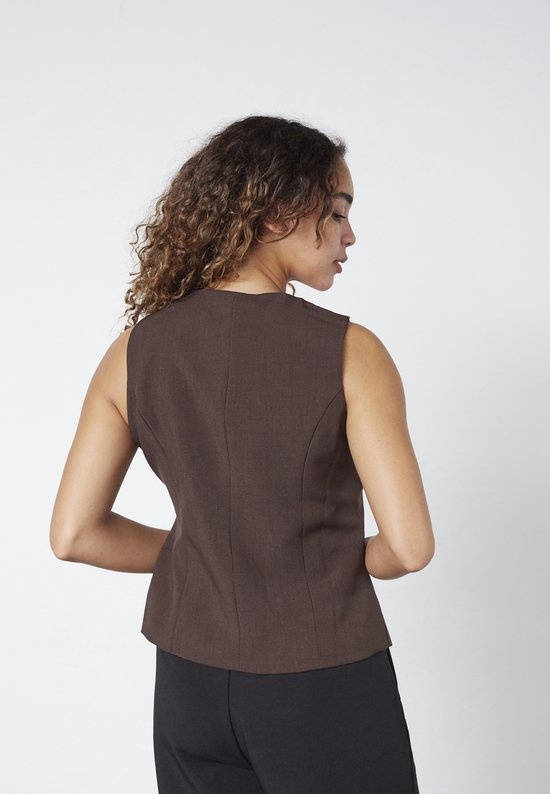 Sisters Point Gema. Ve Gilet D. chocolate