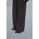 Sisters Point Elisa Pa Pantalon  D.Chocolate