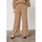 Sisters Point Verina Pa Pants Hazelnut Stripe