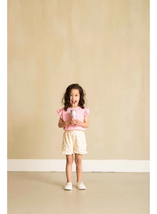Ruffled Shorts Cherry Party