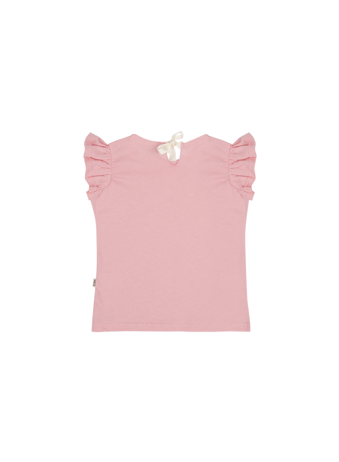 Ruffled Tee Poppy Peony