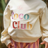 Balloon Sweater Cream Terry Cotton