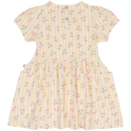 Relaxed Pocket Dress Cherry Party