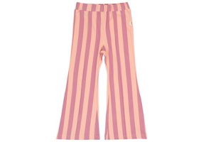 Flared Pants Violet Bellini Stripes