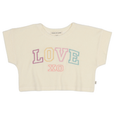 Relaxed Tee Cream Terry Cotton