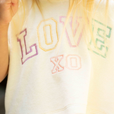 Relaxed Tee Cream Terry Cotton