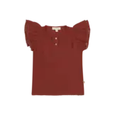 Butterfly Top Cinnabar Muslin