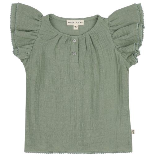 Butterfly Top Ivy Sage (Muslin)
