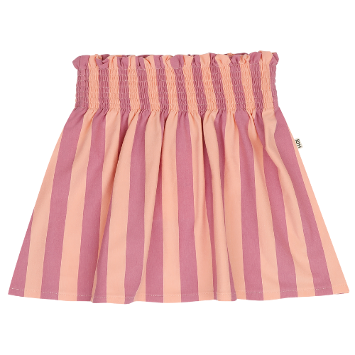 Smocked Skirt Violet Bellini Stripes