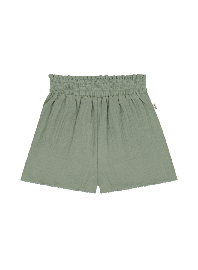Girls Relaxed Shorts Ivy Sage Muslin