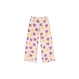 Classic Ruffled Pants Happy Hearts (Terry Cotton)