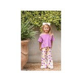 Classic Ruffled Pants Happy Hearts (Terry Cotton)