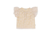 Dreamy Butterfly Top Daisy Ivory Tulle Mesh