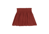 Smocked Skirt Cinnabar (Muslin)