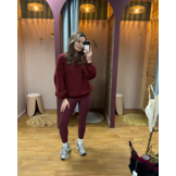 Legging Lisa Burgundy