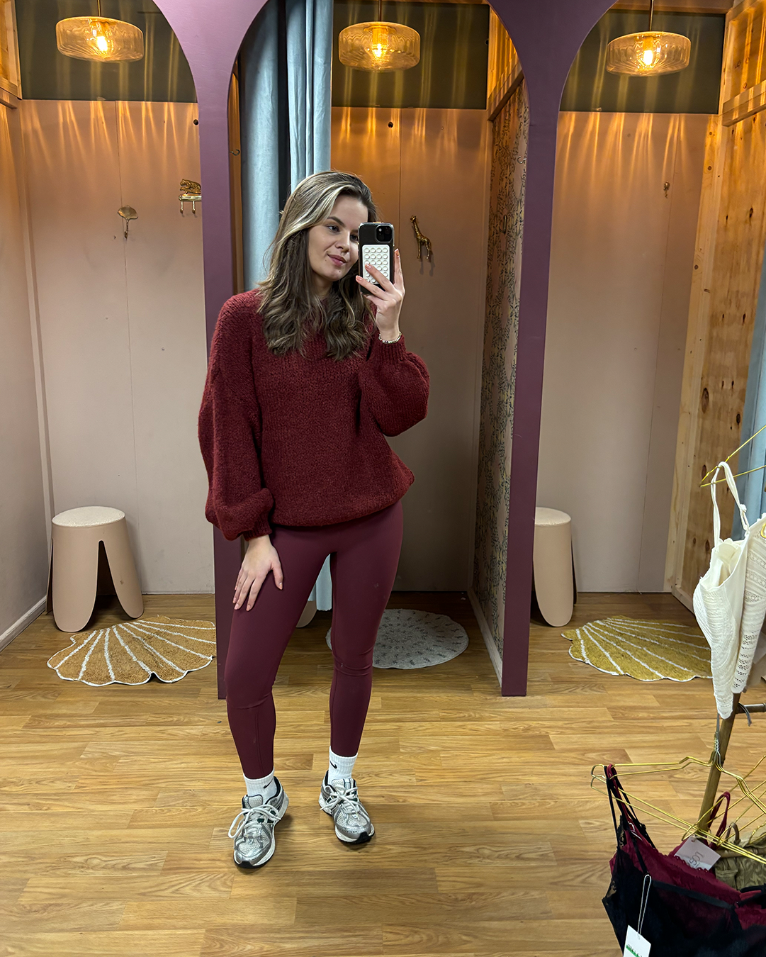 Legging Lisa Burgundy