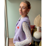 Gilet Teddy Ann Lila