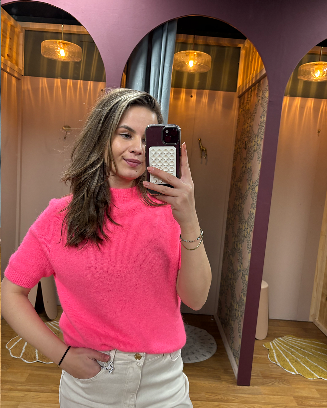 Top Soof hot pink OS