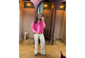 3636-K Wide Leg tall Ecru